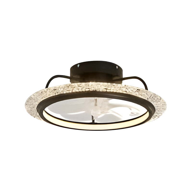 Downrod plafondventilator met licht Downrod plafondventilator met licht