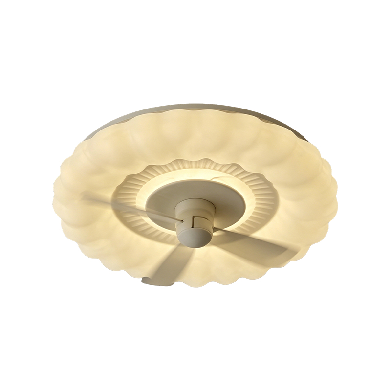 Downrod plafondventilator met licht Downrod plafondventilator met licht