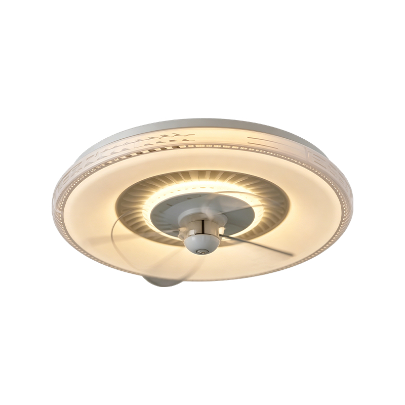 Downrod plafondventilator met licht Downrod plafondventilator met licht