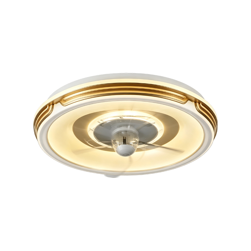Downrod plafondventilator met licht Downrod plafondventilator met licht