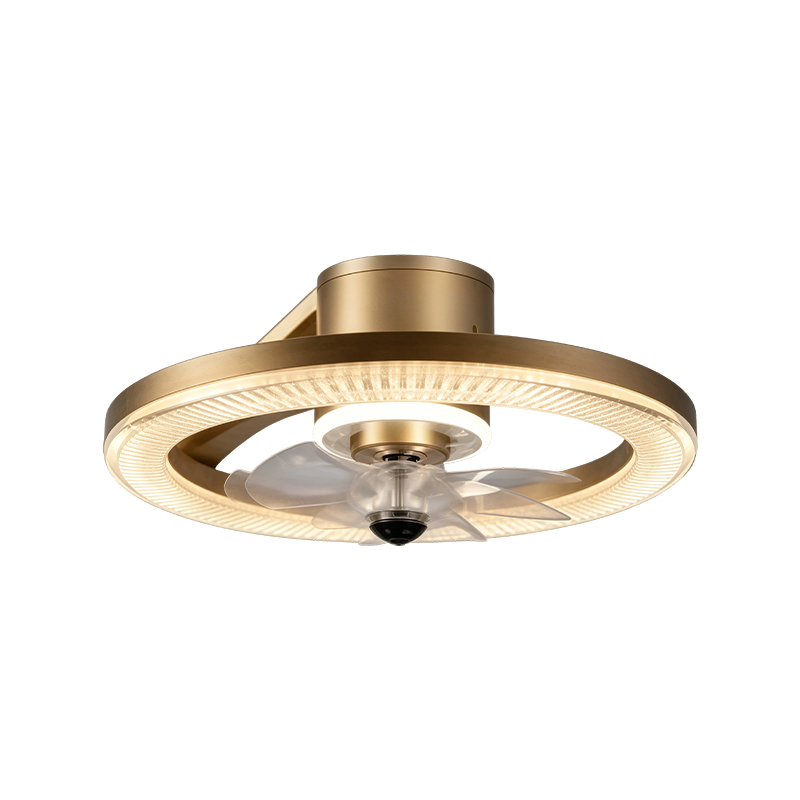 Downrod plafondventilator met licht Downrod plafondventilator met licht