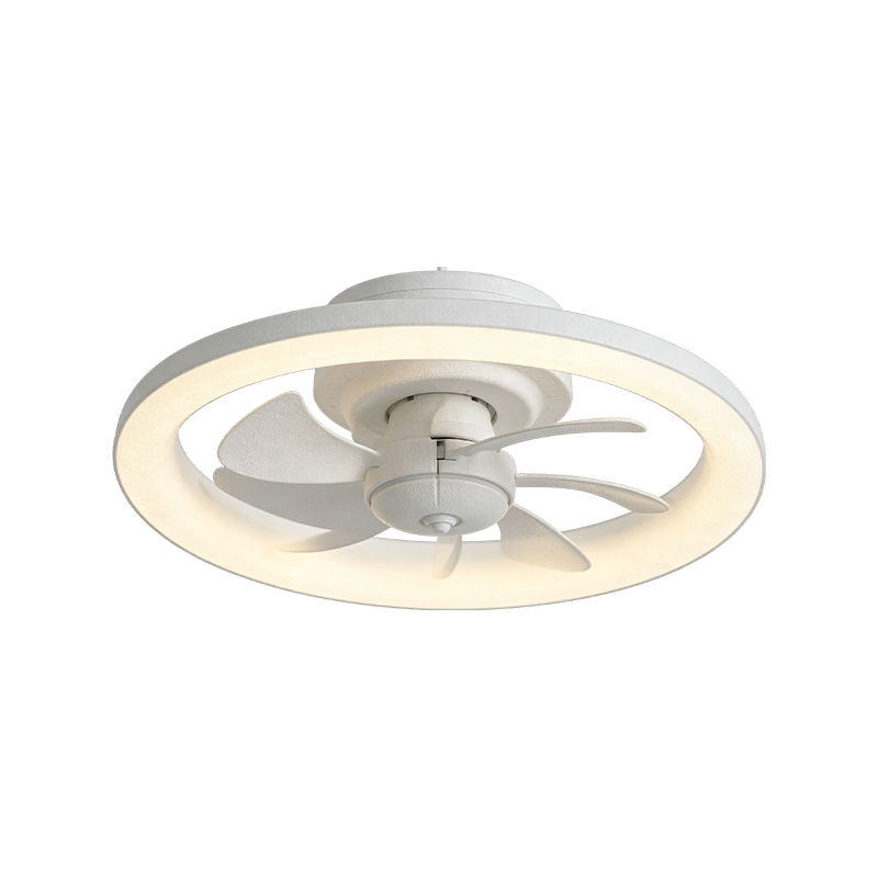Downrod plafondventilator met licht Downrod plafondventilator met licht
