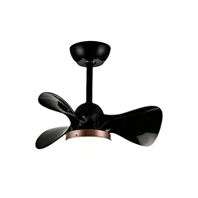 Kleine ABS-plafondventilator met licht