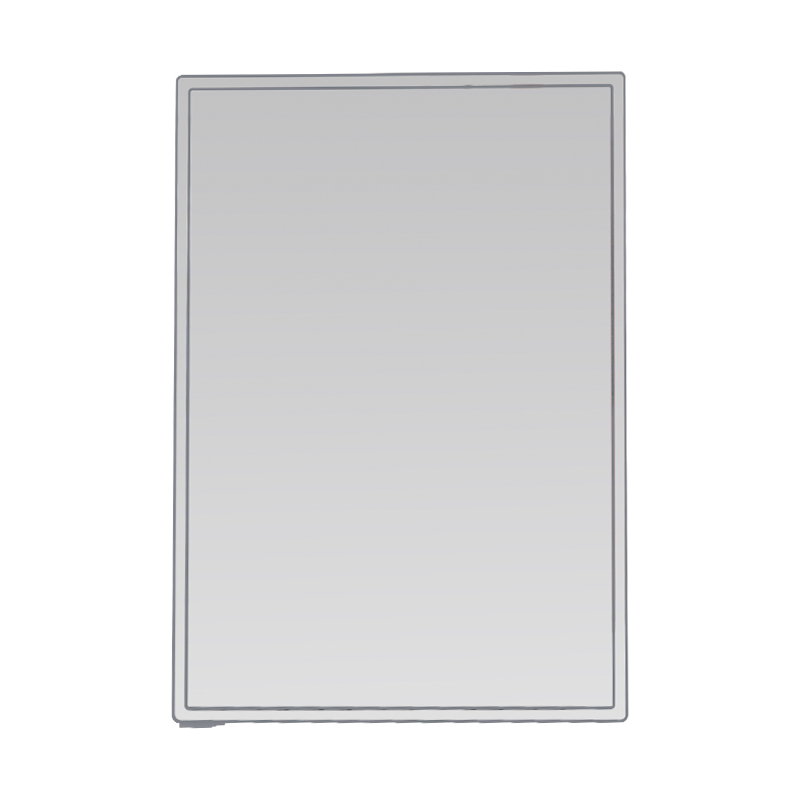 Aluminium waterdichte enkele deur LED-badkamerspiegelkast Aluminium waterdichte enkele deur LED-badkamerspiegelkast