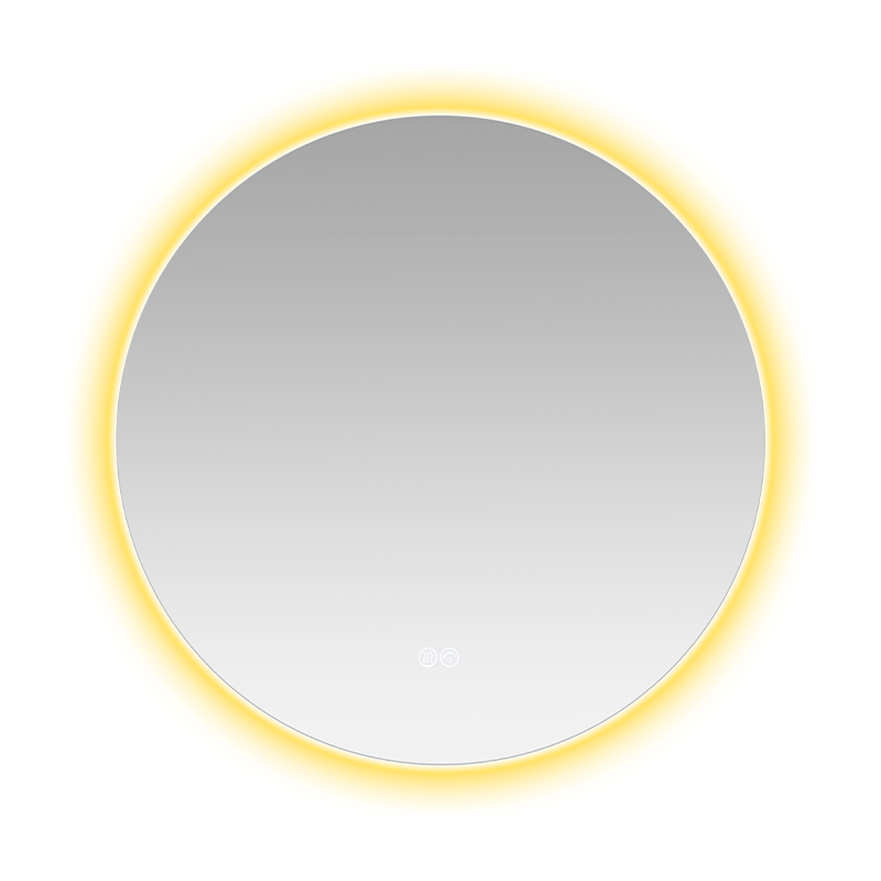 LED Smart Dimming Ontwaseming Badkamerspiegel met achtergrondverlichting LED Smart Dimming Ontwaseming Badkamerspiegel met achtergrondverlichting