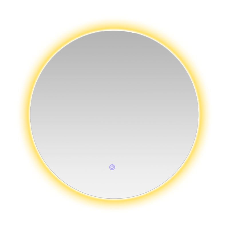 LED Smart Dimming Ontwaseming Badkamerspiegel met achtergrondverlichting LED Smart Dimming Ontwaseming Badkamerspiegel met achtergrondverlichting