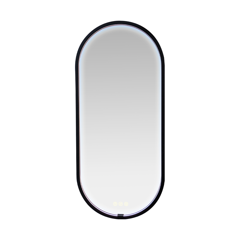 LED Smart Dimming Ontwaseming Frosted verlichte badkamerspiegel LED Smart Dimming Ontwaseming Frosted verlichte badkamerspiegel