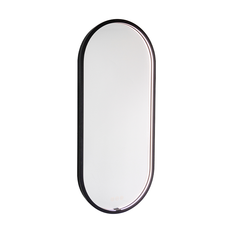 LED Smart Dimming Ontwaseming Frosted verlichte badkamerspiegel LED Smart Dimming Ontwaseming Frosted verlichte badkamerspiegel