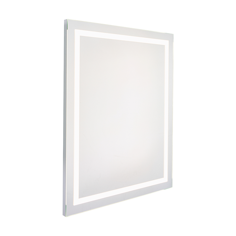 LED slimme dimbare badkamerspiegel met achtergrondverlichting LED slimme dimbare badkamerspiegel met achtergrondverlichting